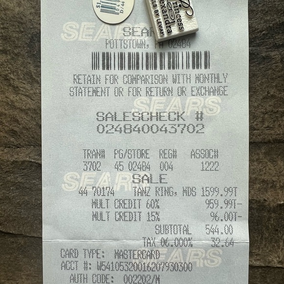 Levian Princess Alexandra Collection. Tanzanite and Diamond ring. - Picture 11 of 11